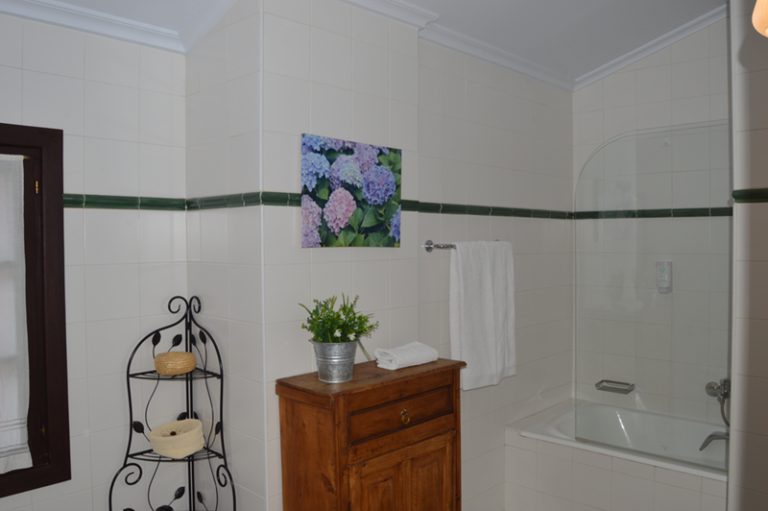 Baño Hotel Restaurante El Jisu Liebana Picos de Europa Bautizo Comuión Boda Camaleño